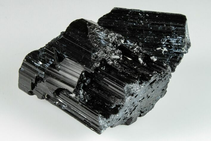 Black Tourmaline (Schorl) Crystal Cluster - Madagascar #200421